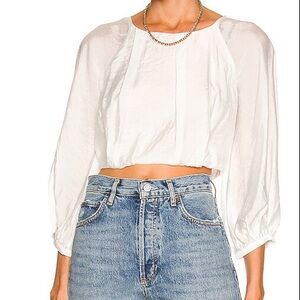 Bardot Maise Puff Sleeve Top